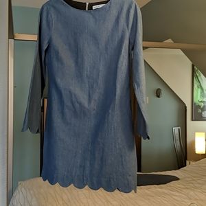 English Factory Denim Shift Dress